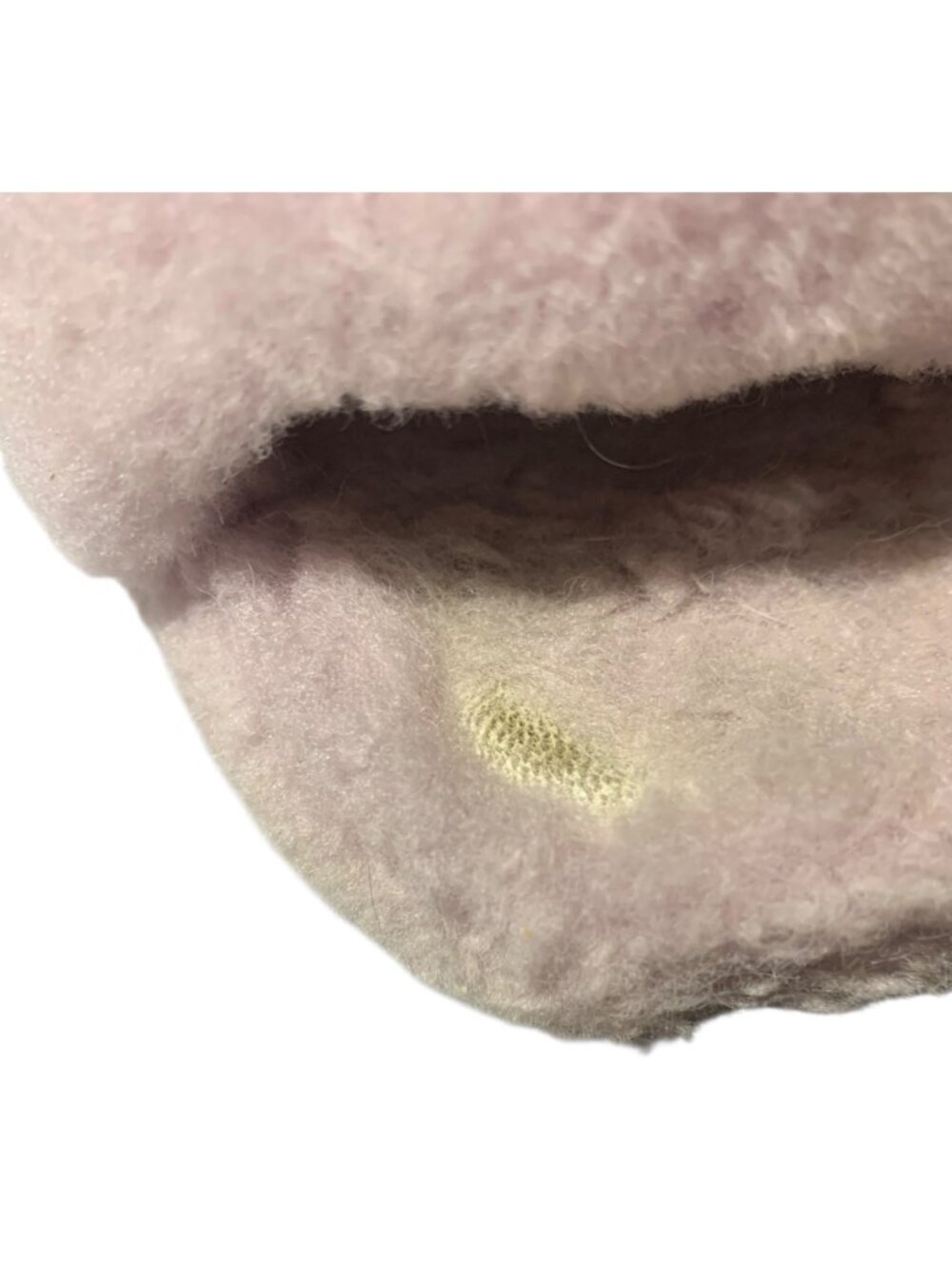 UGG Pink Fluff Yeah Sheepkin Slide-On Open Toe Ankle Strap Platform Slippers 8 - Picture 8 of 8